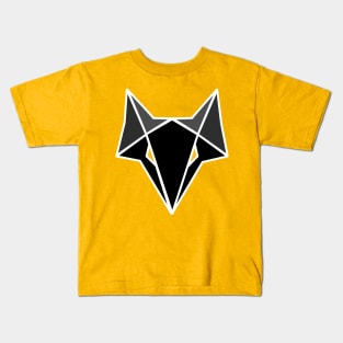Geometric Wolf Kids T-Shirt